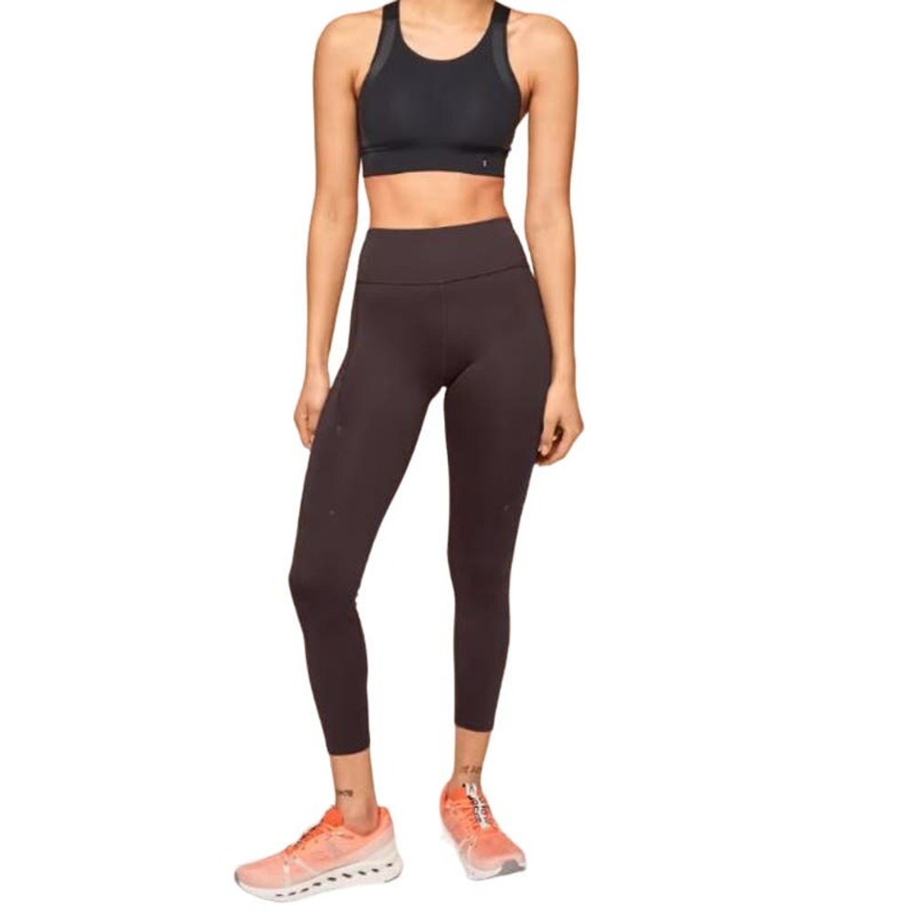 NWT! ON Perfomance‎ Tight 7/8 Women's Running Sport BROWN Run Pants X-LARGE
